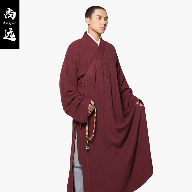 特卖僧装棉麻僧服长褂短褂罗汉褂套装僧装僧衣四季长衫秋季