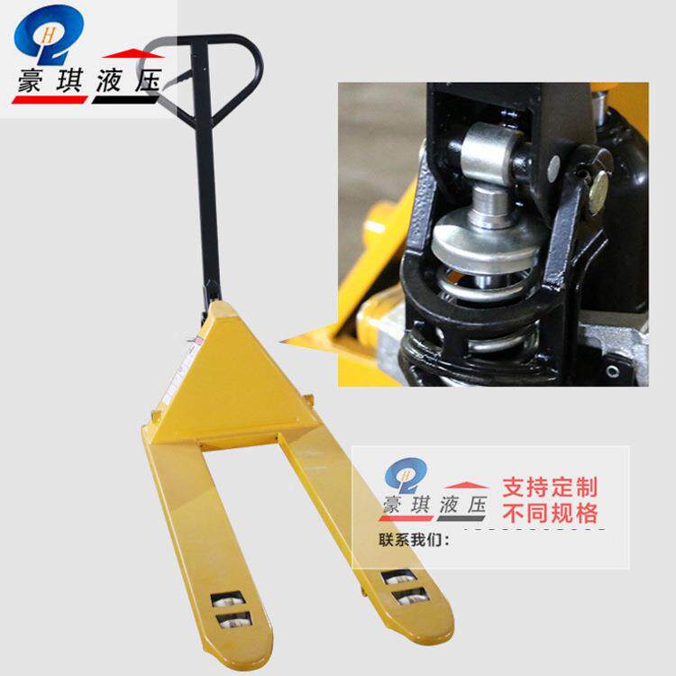 现货2吨3吨手动液压搬运车 液压升降托盘地牛 仓库手推装卸叉车