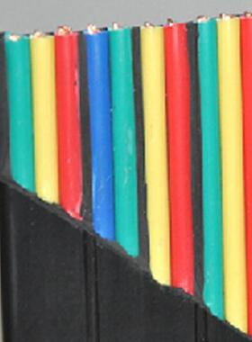 YFF3*35天B车移动丁腈扁运电缆柔软耐磨402抗高速行电梯随行扁电