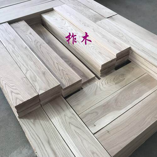 源头烘干柞木板材东北实木柞木仿橡木