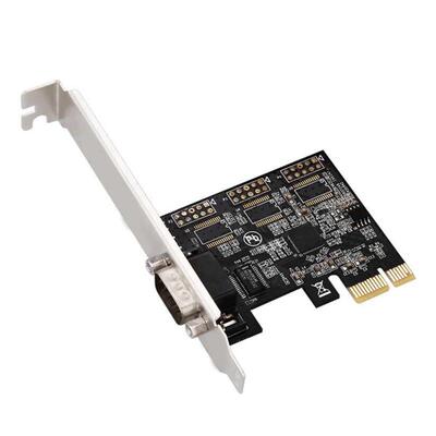 PCI-E串口卡pcie转COM串口RS232接口工控扩展卡AX99100 新款