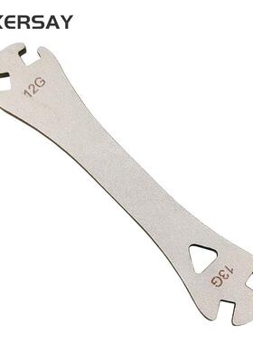 自行车辐条扳手车圈编圈工具车轮辐条紧固钢丝校正修理配件12/13G