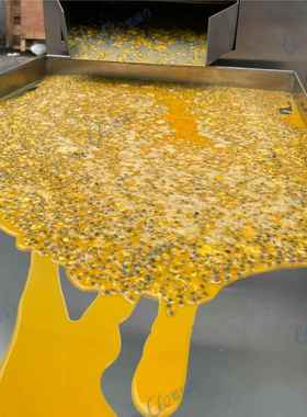 l白色百香522果挤爆取肉 大型对辊榨汁量大机产半挤压挖肉机机加