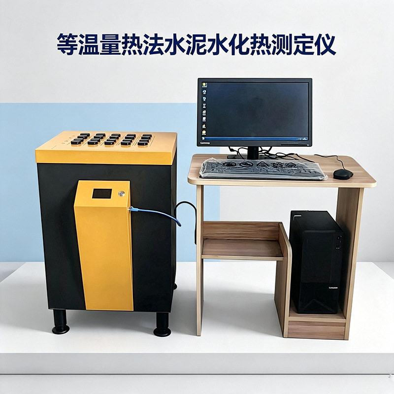 等温传导量热法水泥水化热测定仪试验室胶凝材料检测装置