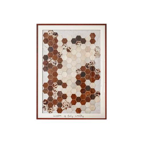 现代轻奢客厅沙发后背景墙装饰画高档奶牛皮入户玄关走廊挂画餐厅