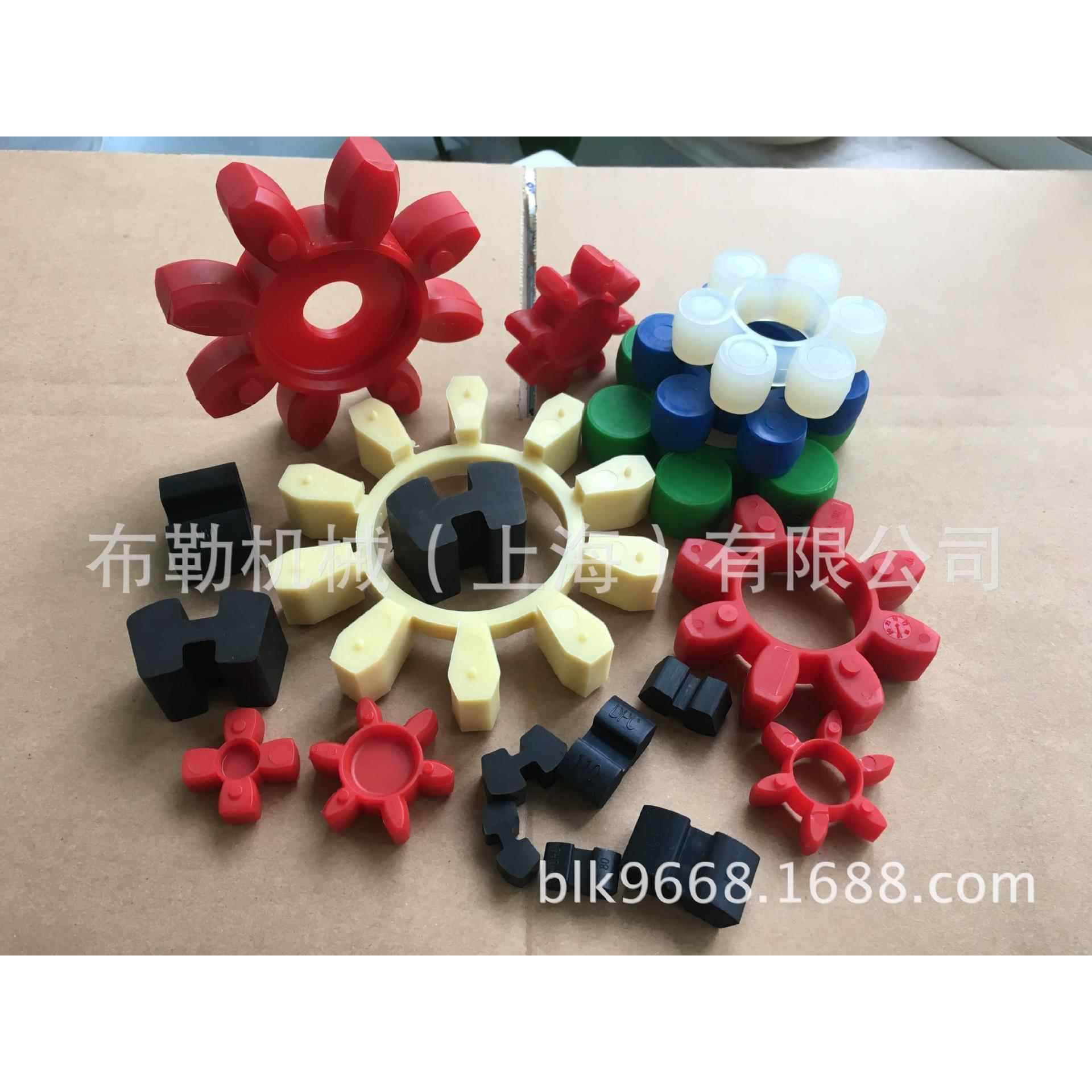 塔机梅花联轴器形呼:MT-8缓冲垫彈性體參數表內經100mm外径196