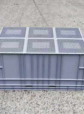 超大加厚周转箱大号胶长方养殖RDE养鱼水箱缸箱形物流仓储收龟纳