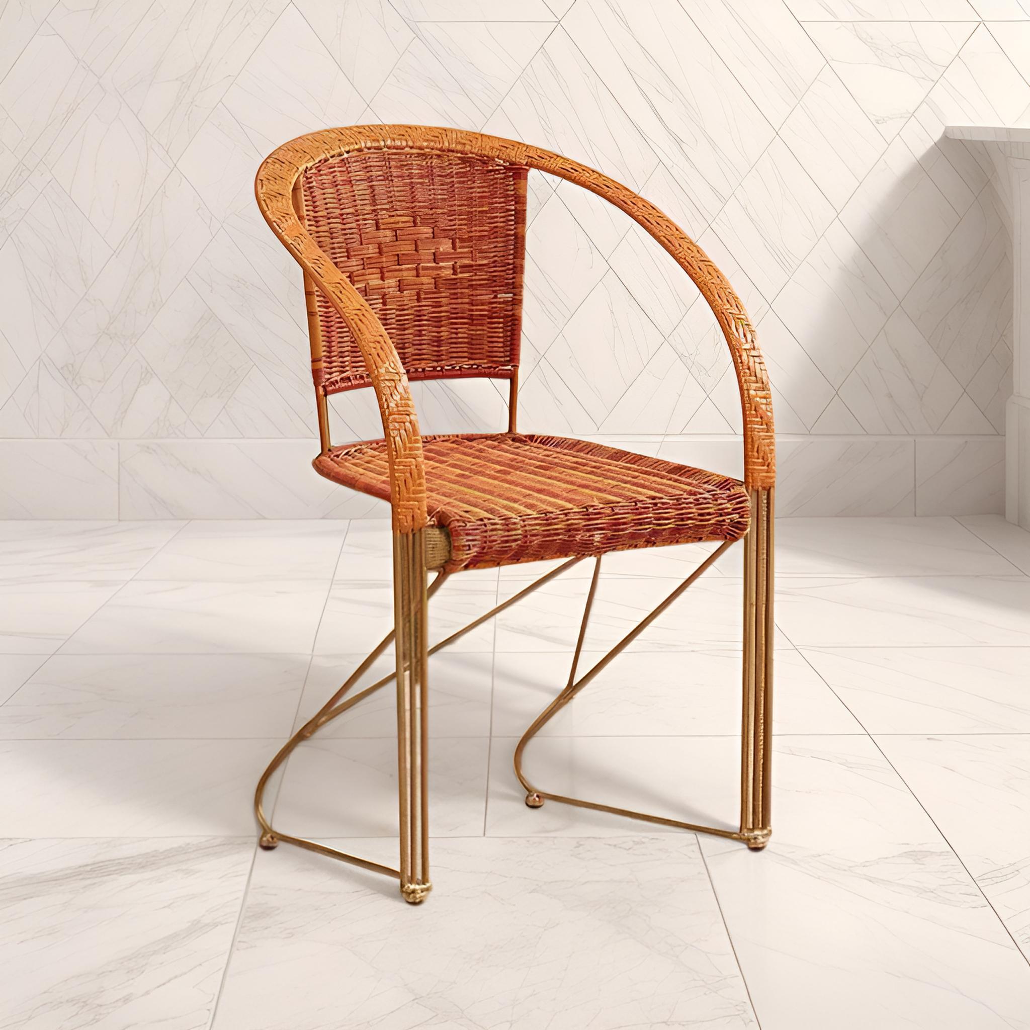 藤椅茶桌阳台椅茶几小型椅收纳一体家用休闲椅简约藤编摇椅一整套