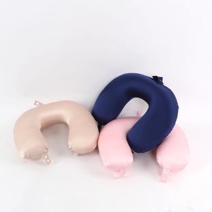 19姆米真丝U型枕桑真丝护颈蚕枕舒适旅行飞必带靠枕210200含枕机