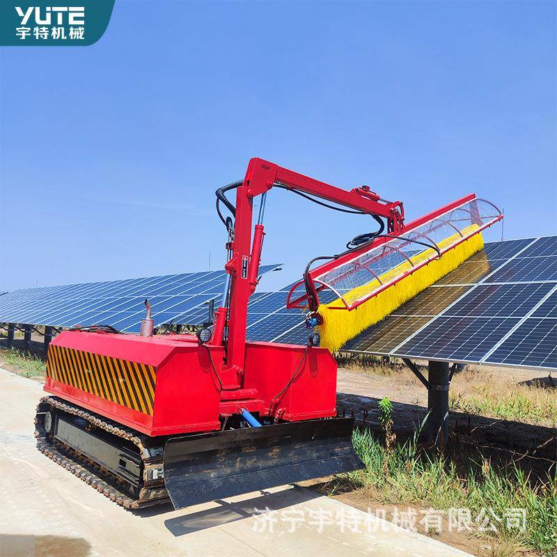 公路护栏清洗机双刷高速围栏清洗车壁挂式栏杆高压冲洗机