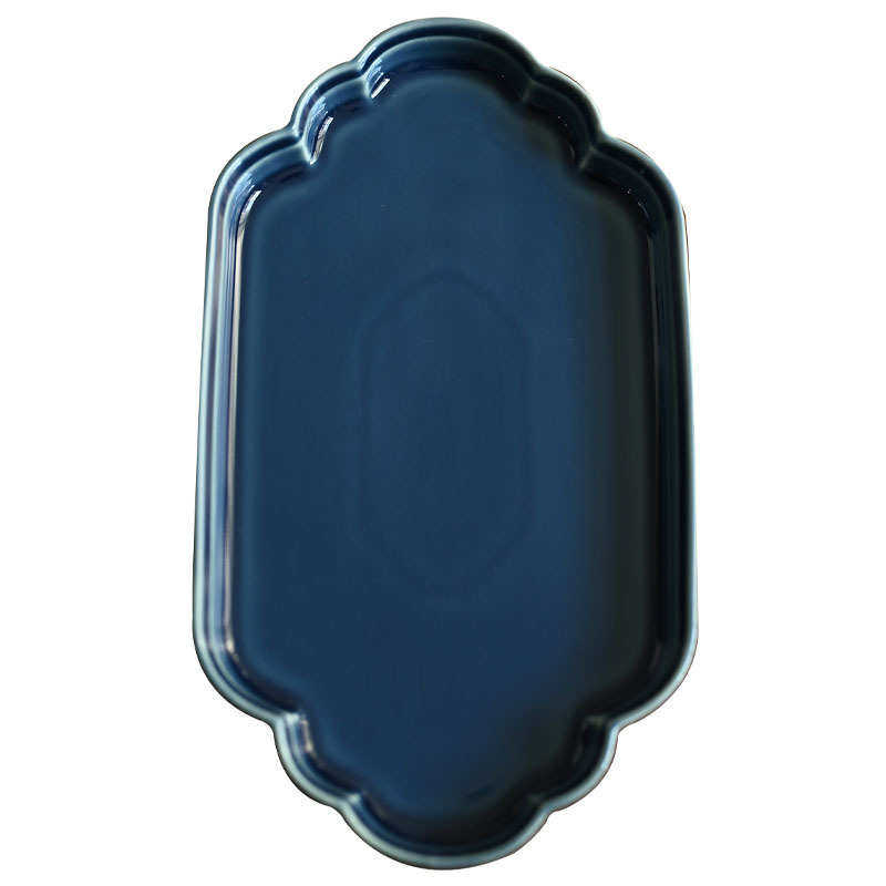 高温颜色釉海棠造型中式陶瓷干泡台长款壶承可放一盖碗2杯三色入,餐饮具,茶具礼盒,淘宝优惠券,粉丝福利购,淘宝优惠卷