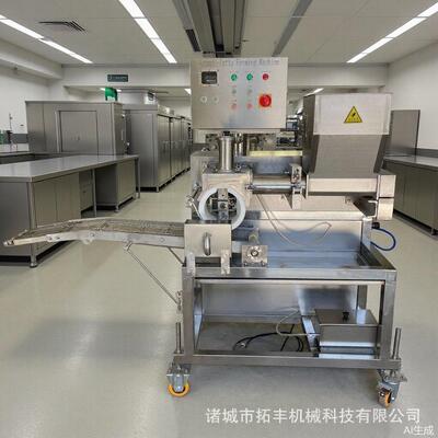 肉饼成型机300型多形状肉泥压饼狗粮成型汉堡肉馅成型设备