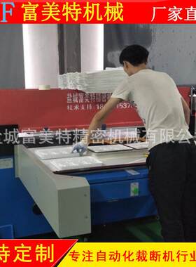厂家供应150吨瑜伽垫四缸六柱自动进料裁断机 瑜伽垫下料机爬爬垫