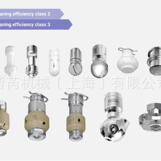 德国LECLER克莱勒115在线CIP卫生级旋转喷嘴清洗球5H95459系列