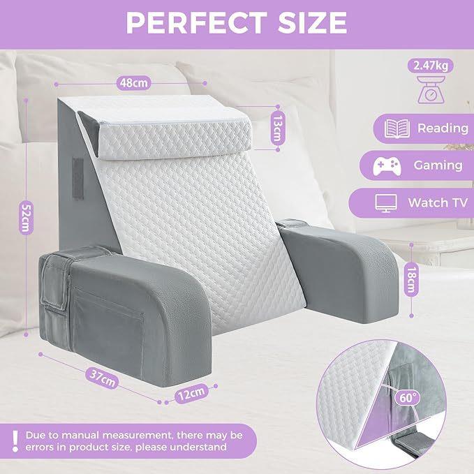 记忆棉沙发靠枕床上沙发阅读枕多功能靠背床头靠组合小沙发