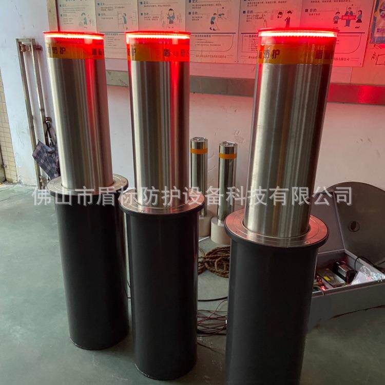 厂家生产全自动液压伸缩升降柱 不锈钢防撞车档路柱 手动防撞柱