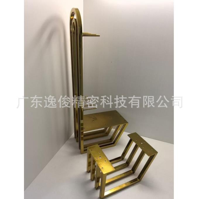 厂家直销沙装发金支架扶手套属轻奢沙发金五支2758撑金色大铁架套