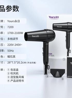 永日电吹风机家用发型师理发店专用大功率吹风机发廊专业吹风筒
