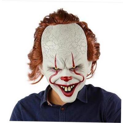 Stephen Kings It Mask Pennywise Horror Clown Joker Mask