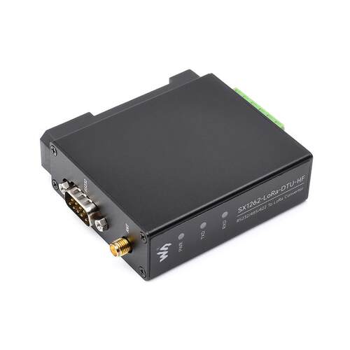 SX1262导轨式LoRa数传终端DTU RS232/RS485/RS422转LoRa LF HF