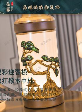 新灯中式客厅吊灯式楼别主墅大厅灯餐复厅1101B卧室枝形吊灯家用