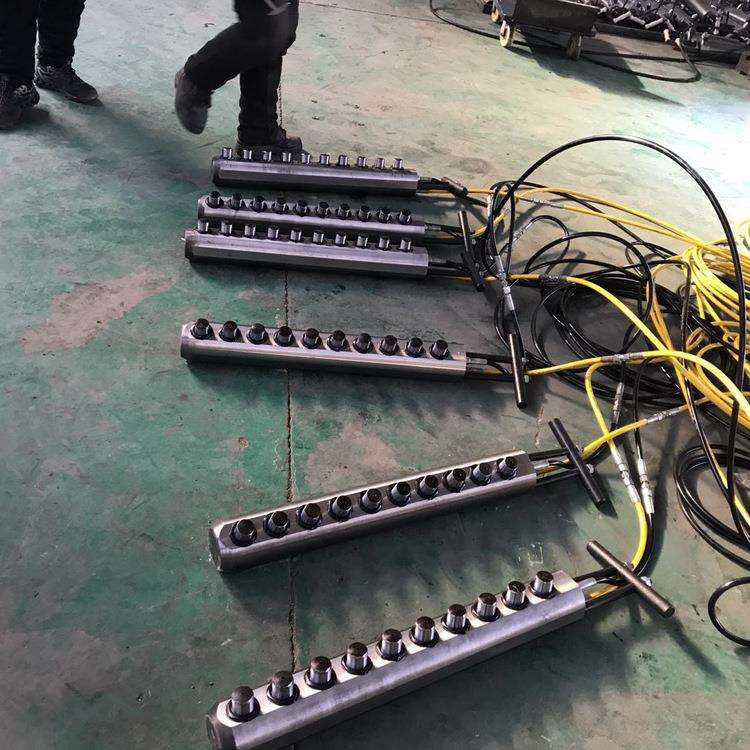 小型岩石劈裂棒开山用岩石劈裂枪设备液压岩石劈裂机机器厂家