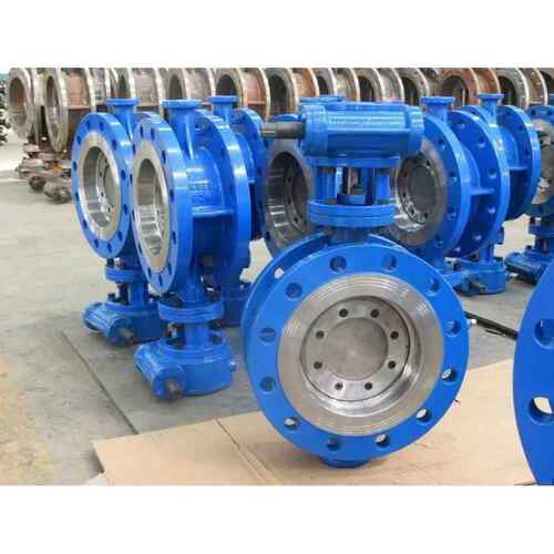 D343H-16C低压蝶阀DN150三偏心法兰式铸钢蝶阀DN500手动蝶阀600MM