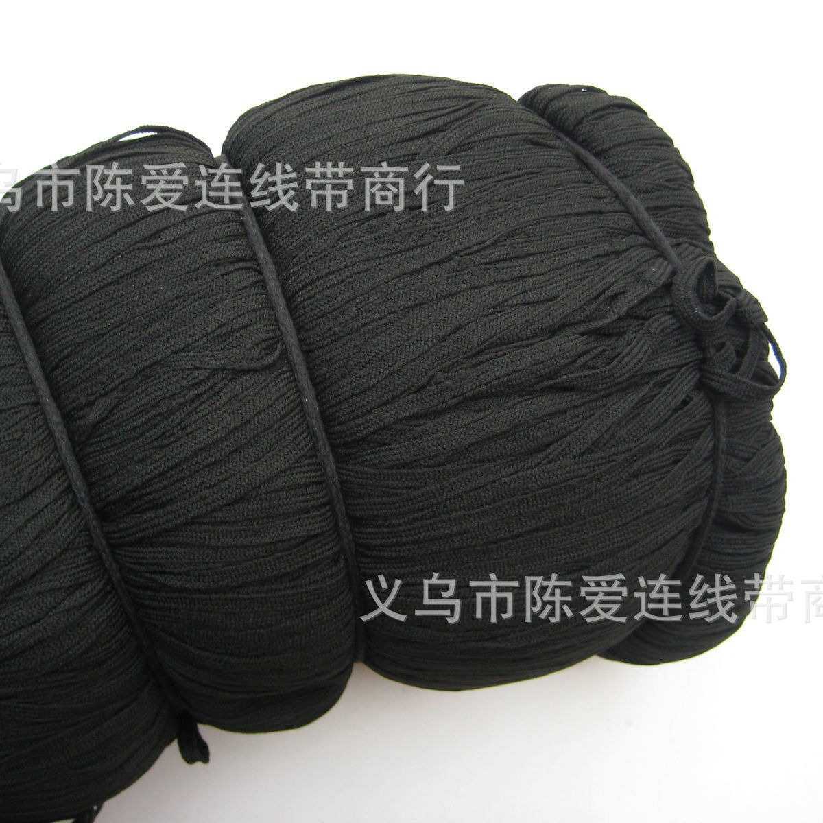 5MM黑白色涤纶高弹肩带 高弹13编扁织带家纺枕头套带被角带枕套带,纺织面料/辅料/配套,织带/丝带/缎带,淘宝优惠券,粉丝福利购,淘宝优惠卷