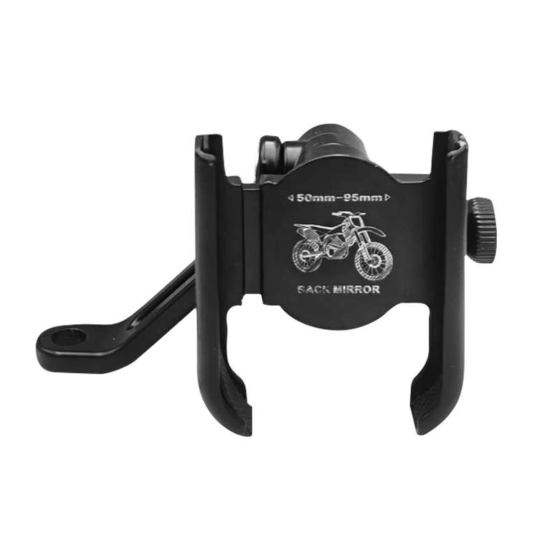 铝合金手机支架电动车摩托车自行车导航反光后视镜骑行 360度旋转