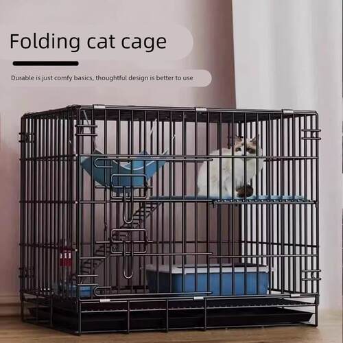 猫笼子家用室内双层超大自由空间猫别墅二层猫舍猫咪用品带厕所