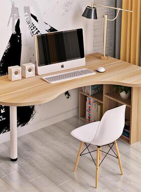 台简式电脑桌角A001易学习家用小卧室办创公转书桌小户型意学生写