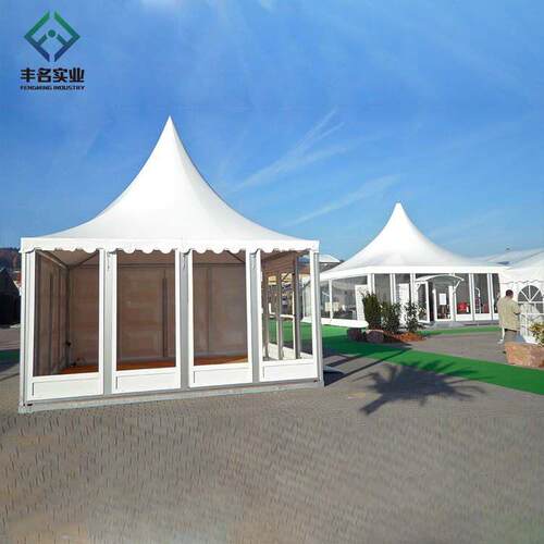 户外尖顶白色遮欧式车展*6米p16vc阳帐篷  pagoda ntet