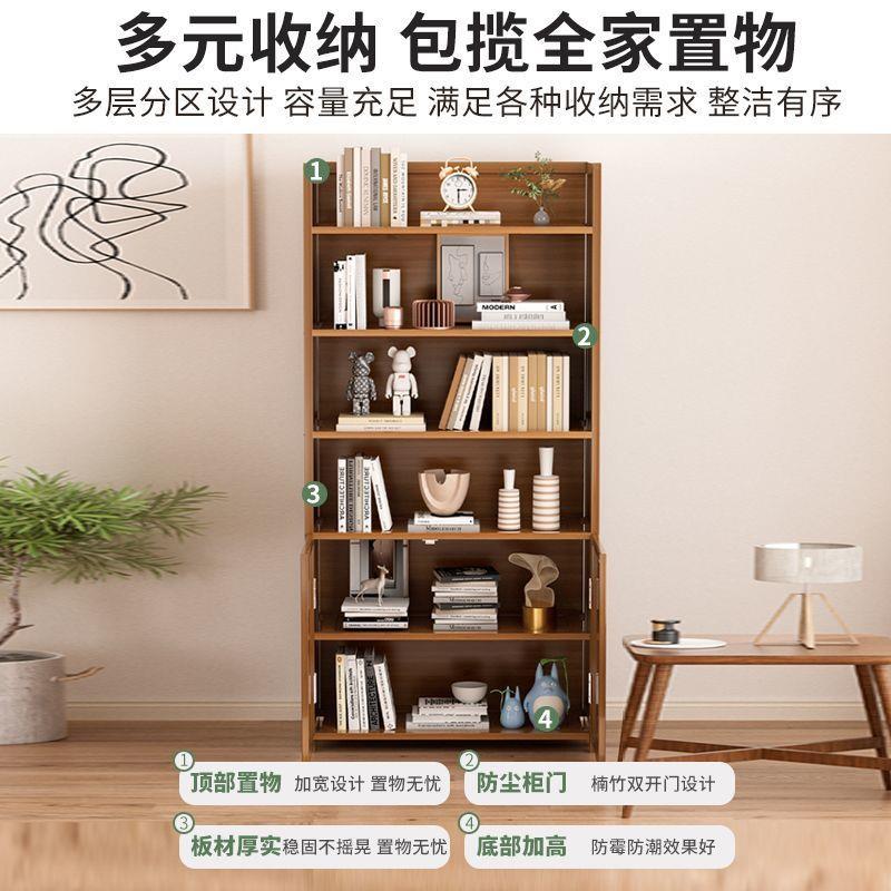 书架置物架落地儿童简易柜子家用桌上学生桌面简约加厚收纳客厅厂