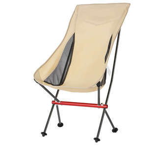 网红便携式月亮椅折叠户外露营野餐儿童露营铝合金懒人高背钓鱼凳