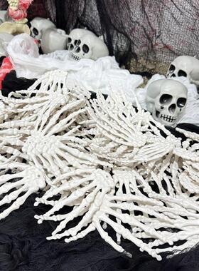 Halloween skeletal handkerchiefs, hand-hands with small acce