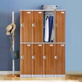 企业办公智能存储柜塑料加厚收纳储物柜员工宿舍abs更衣柜