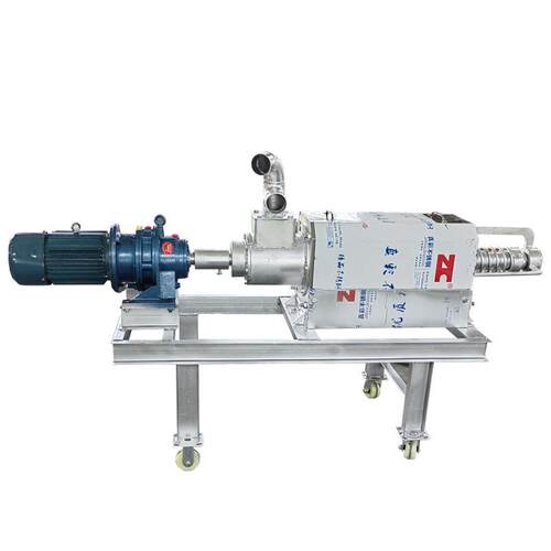 跨境养殖粪便干湿分离机小型猪粪固液分离器出口纸浆牛粪脱水机