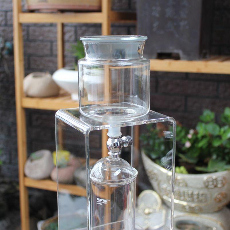 冷萃茶亚克力咖啡冰滴壶冰滴架 冰酿萃取冰咖啡壶 350/600/800ML