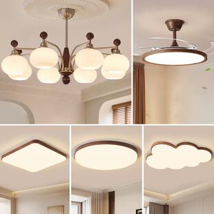 白玉玻璃中古客厅吊灯法式复古主灯包豪斯风格灯具宋代美学大厅灯