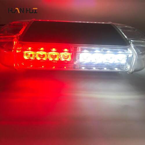 爆闪灯 大功率LED车顶警示灯 汽车爆闪车顶灯吸顶灯 12-24V短排灯
