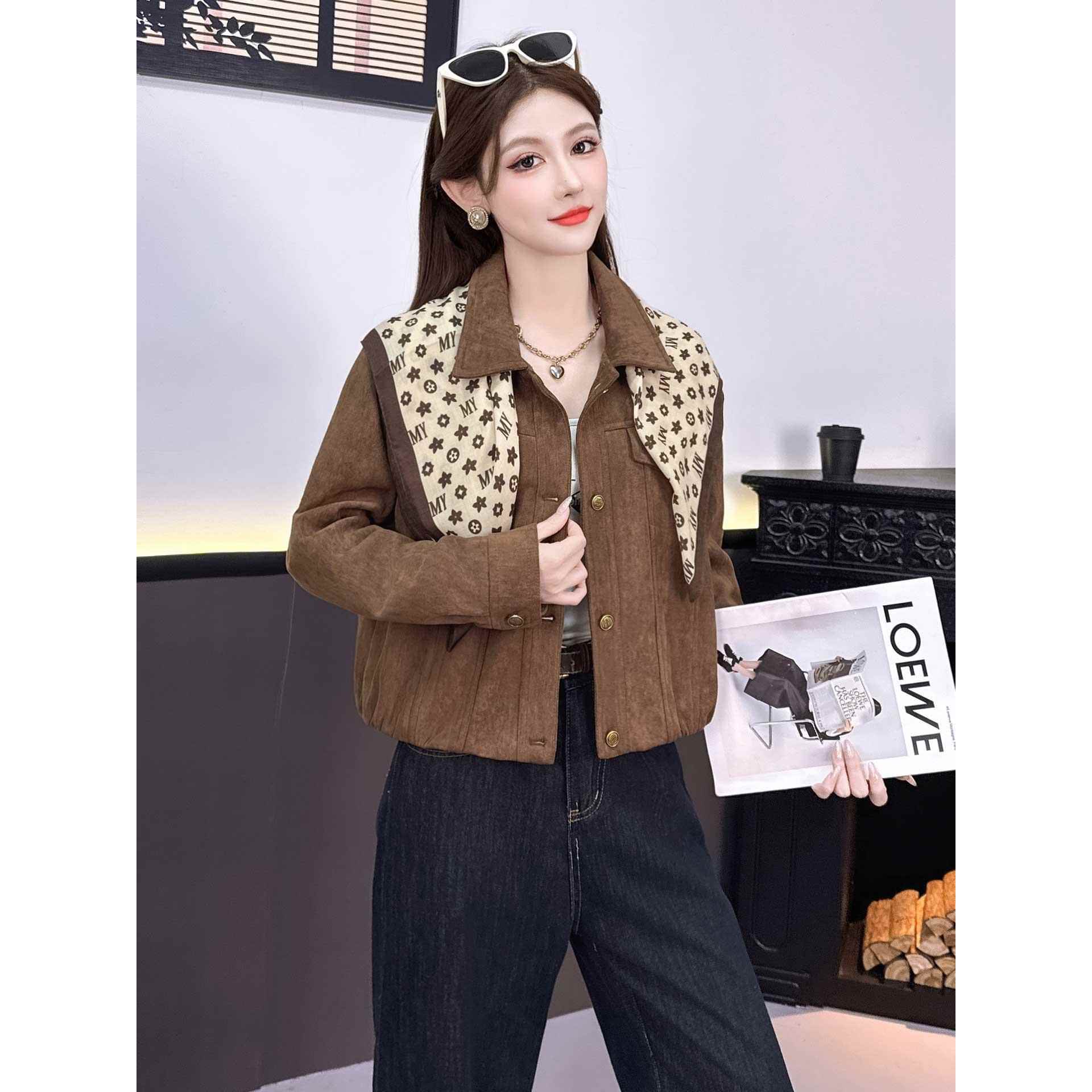 MONLOUVE春秋外套2025新款今年流行女装时尚秋装洋气质显瘦小个子