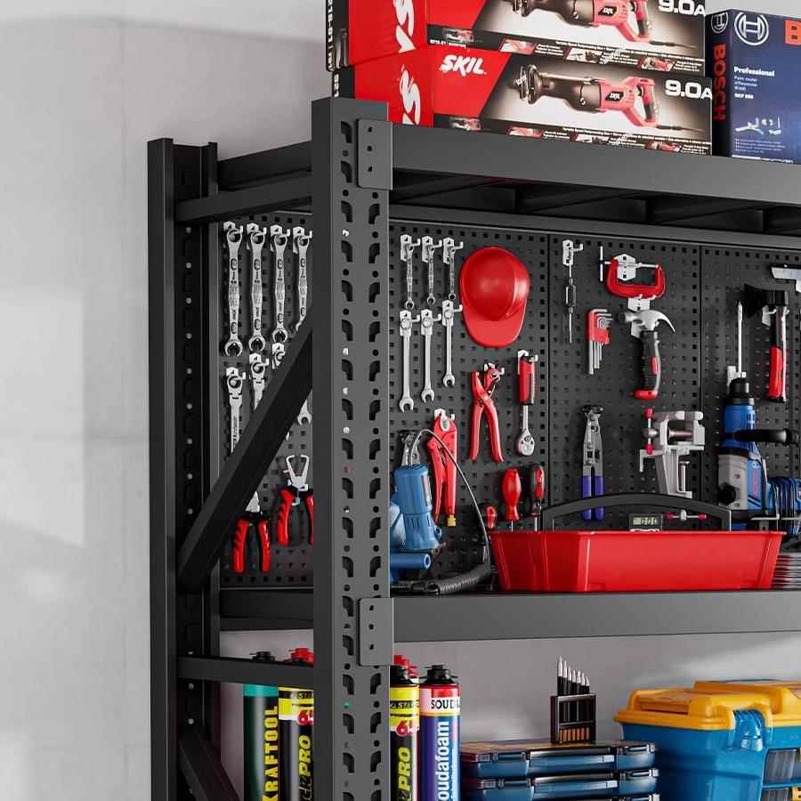 货架洞洞板配件免打孔金属墙上客厅玄关衣架展示架书桌收纳层架子