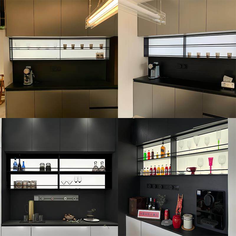 不锈钢发光背板餐柜吊柜置物架壁柜厨房整体橱柜铝合金展示酒柜定,金属材料及制品,不锈钢制品,淘宝优惠券,粉丝福利购,淘宝优惠卷