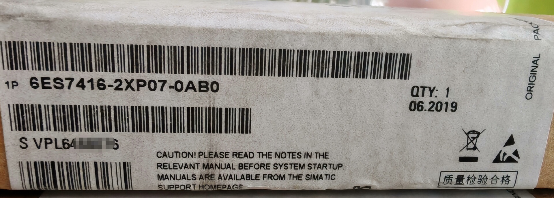 西门子6ES7 416-2XP07-0AB0