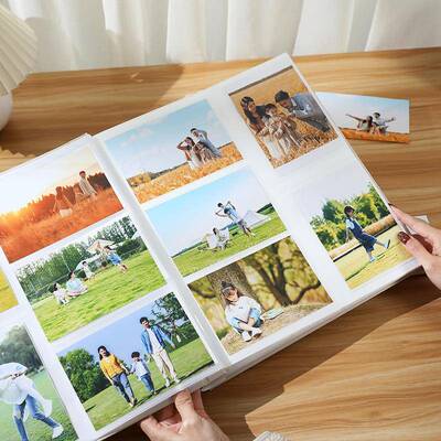 插本家庭纪8念帐册5寸6寸7寸寸10寸相册影集页丽得利式1066张手大