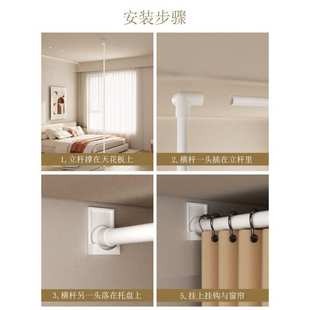 简易屏风隔断帘出租房家用遮挡客厅卧室分隔板墙自装房间分割