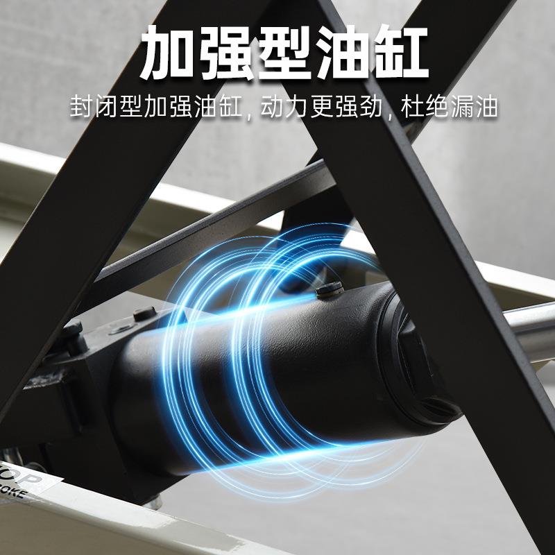 HC杭叉移动式手动平台车搬运车液压升降台车小型模具升高车仓库