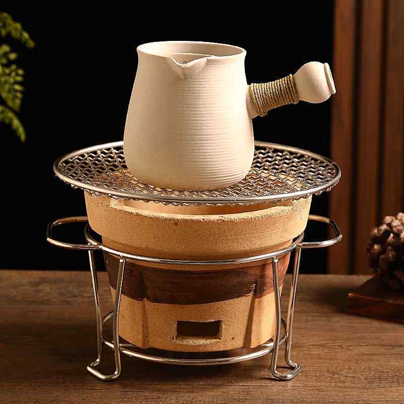 正品老式炭火炉户围外炉煮茶壶炉烧烤烤火炉罐罐茶壶打边室内电陶