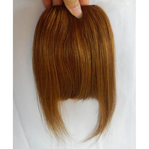 正品全真发形浏边海自然真人发丝浏海片长中两间齐女加厚隐假发浏