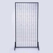 定制款 网格摆摊折叠架定做带轮网片展示架集市地摊架子挂衣服架子